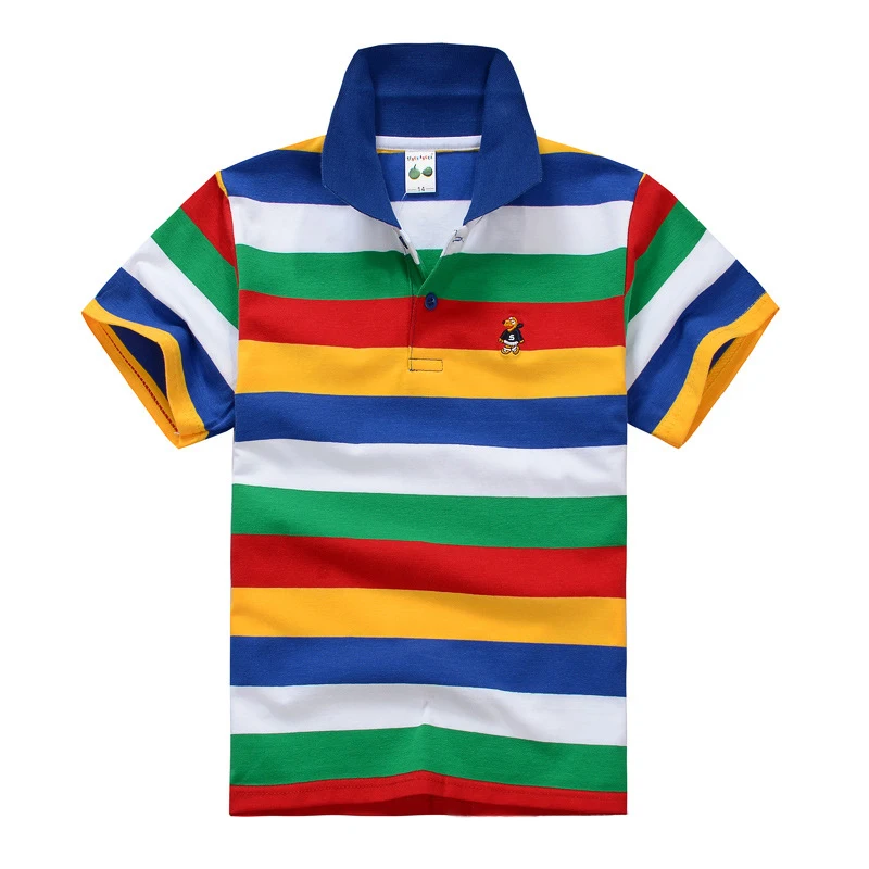 boys shirt Polo short sleeves Striped Anti-Pilling colorful kids polo shirts suit for 3T-14T
boys shirt Polo short sleeves Striped Anti-Pilling colorful kids polo shirts suit for 3T-14T