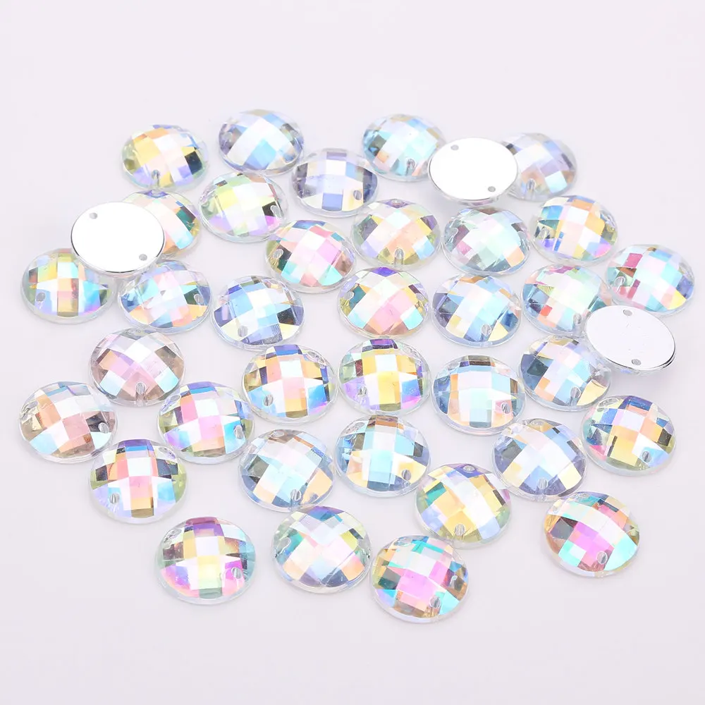 18mm 144pcs/lot Sewing Acrylic Rhinestone Round Flatback Transparent Crystal Beads For Wedding Dress DIY ABCrystal/Crystal color
18mm 144pcs/lot Sewing Acrylic Rhinestone Round Flatback Transparent Crystal Beads For Wedding Dress DIY ABCrystal/Crystal color
