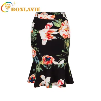 Women Summer Skirt Mermaid Type Slimming Ruffles Sexy Skirts Printing Mid-length Ladies Casual Clothing High-waist Size S To XXL
Women Summer Skirt Mermaid Type Slimming Ruffles Sexy Skirts Printing Mid-length Ladies Casual Clothing High-waist Size S To XXL