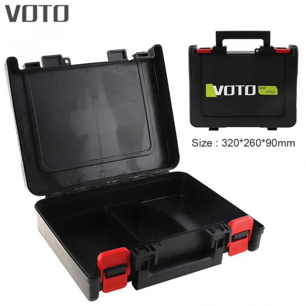 VOTO Power Tool Suitcase 12 / 16.8 / 21V Electric Drill Universal Tool Box for Lithium Drill / Electric Screwdriver
VOTO Power Tool Suitcase 12 / 16.8 / 21V Electric Drill Universal Tool Box for Lithium Drill / Electric Screwdriver