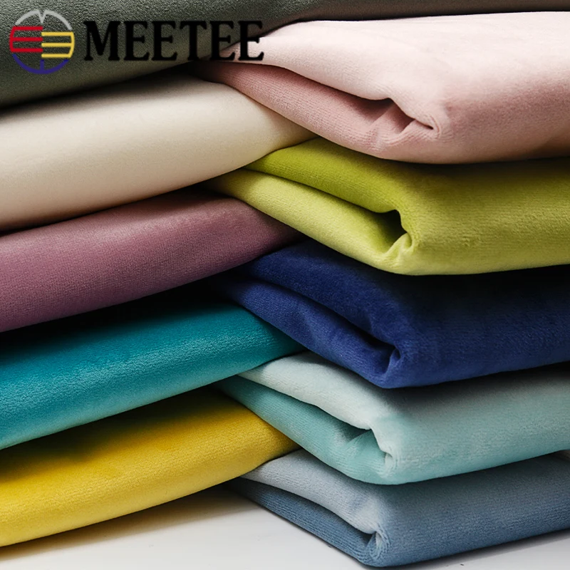 Meetee 50/100cm 146cm High-grade Thickened Velvet Fabric Solid Color Plush Fabric DIY Sofa Pillow Clothing Curtain Sew Accessory
Meetee 50/100cm 146cm High-grade Thickened Velvet Fabric Solid Color Plush Fabric DIY Sofa Pillow Clothing Curtain Sew Accessory
