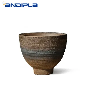 50ml Japanese Style Vintage Coarse Pottery Frost Teacup Tea Bowl Cup Kung Fu Tea Set Master Cup Drinkware Creative Home Decor
50ml Japanese Style Vintage Coarse Pottery Frost Teacup Tea Bowl Cup Kung Fu Tea Set Master Cup Drinkware Creative Home Decor