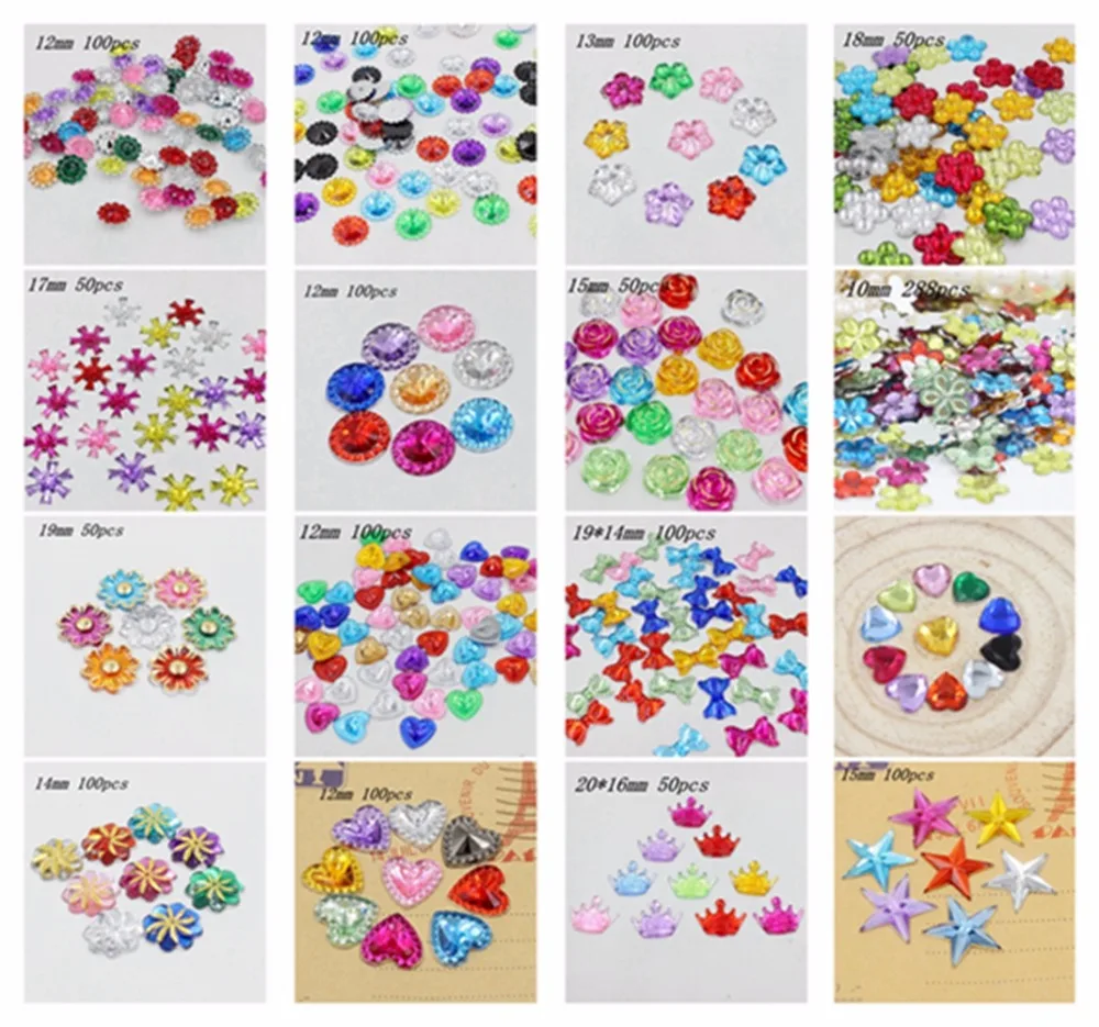 Colorful About 7-20mm Multi Flower Design Acrylic Cartton Stone Flatback Rhinestone Beads Crafts For DIY Jewelry Making
Colorful About 7-20mm Multi Flower Design Acrylic Cartton Stone Flatback Rhinestone Beads Crafts For DIY Jewelry Making