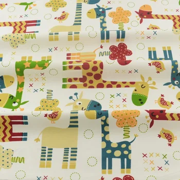 100% Cloth Cotton Tecido Decoration Sewing Bedding Textile Fabric Quilting Patchwork Green and Orange Cartoon Animals Designs CM
100% Cloth Cotton Tecido Decoration Sewing Bedding Textile Fabric Quilting Patchwork Green and Orange Cartoon Animals Designs CM