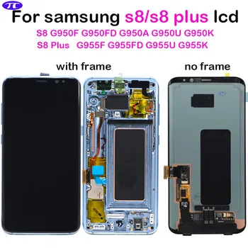 For SAMSUNG S8 G950F G950U G955FD lcd Display Touch Screen Digitizer Assembly replacement parts for Samsung s8 plus lcd
For SAMSUNG S8 G950F G950U G955FD lcd Display Touch Screen Digitizer Assembly replacement parts for Samsung s8 plus lcd