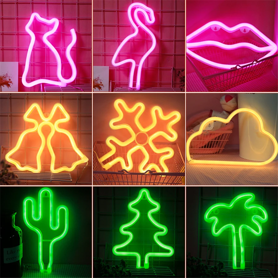 led night light battery USB Charging love decorative letters holiday flamingo led Neon sign light cactus heart Home decoration
led night light battery USB Charging love decorative letters holiday flamingo led Neon sign light cactus heart Home decoration