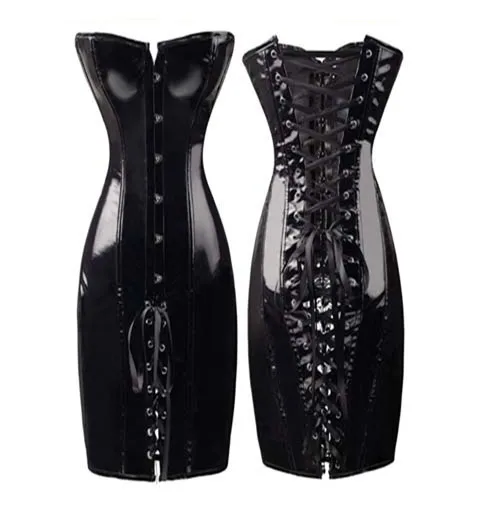 Hot Red Black Body Slim PVC Corset Sexy Club Long Bustier Dress Long Leather Corset Sexy Club Dress
Hot Red Black Body Slim PVC Corset Sexy Club Long Bustier Dress Long Leather Corset Sexy Club Dress