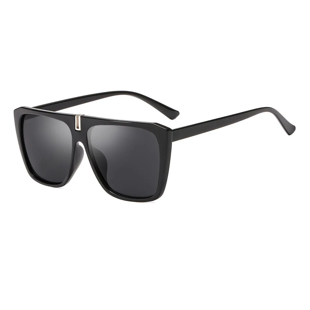 Фото New Square Sunglasses Women Brand Designer Big Frame Gradient Vintage Sun Glasses For Men Oculos De Sol Feminino UV400 | Аксессуары для