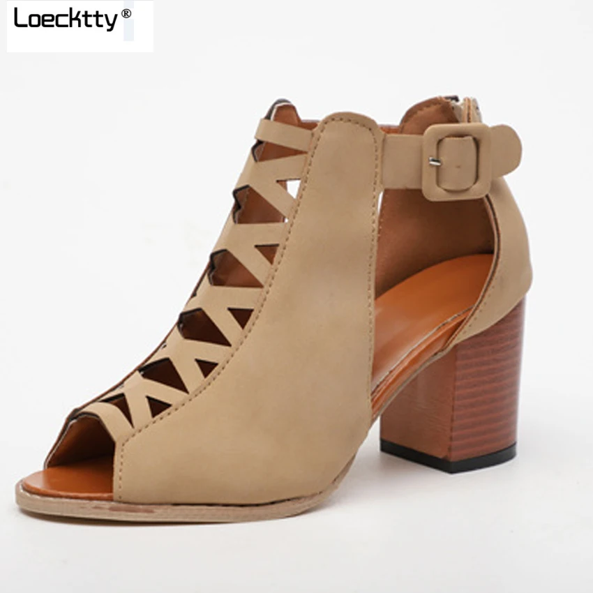 Loecktty Fashion Women Sandals Summer New Hot Female Fish Mouth Exposed Toe High-Heeled Sandals Romanesque Ladies Suede Shoes
Loecktty Fashion Women Sandals Summer New Hot Female Fish Mouth Exposed Toe High-Heeled Sandals Romanesque Ladies Suede Shoes