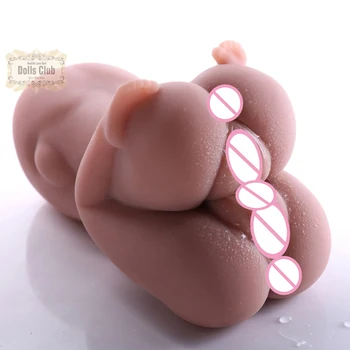 

Male Masturbator Lifelike Virgin Pussy Ass doll 3D Realistic Tight Vagina Anus Medical TPE Ass Sex Doll sex toys for men