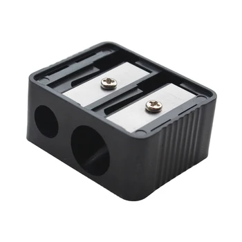 Simple Fashion Double Holes Precision Cosmetic Pencil Sharpener For Eyebrow Liner Eyeliner Pencil School Supplies Students Gift
Simple Fashion Double Holes Precision Cosmetic Pencil Sharpener For Eyebrow Liner Eyeliner Pencil School Supplies Students Gift