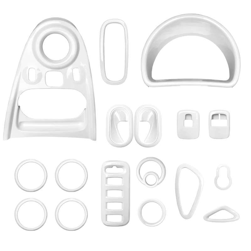 CCC white color car Interior Decoration Moulding Car Central Control and Door Decoration Strip for smart 453 fortwo forfour
CCC white color car Interior Decoration Moulding Car Central Control and Door Decoration Strip for smart 453 fortwo forfour