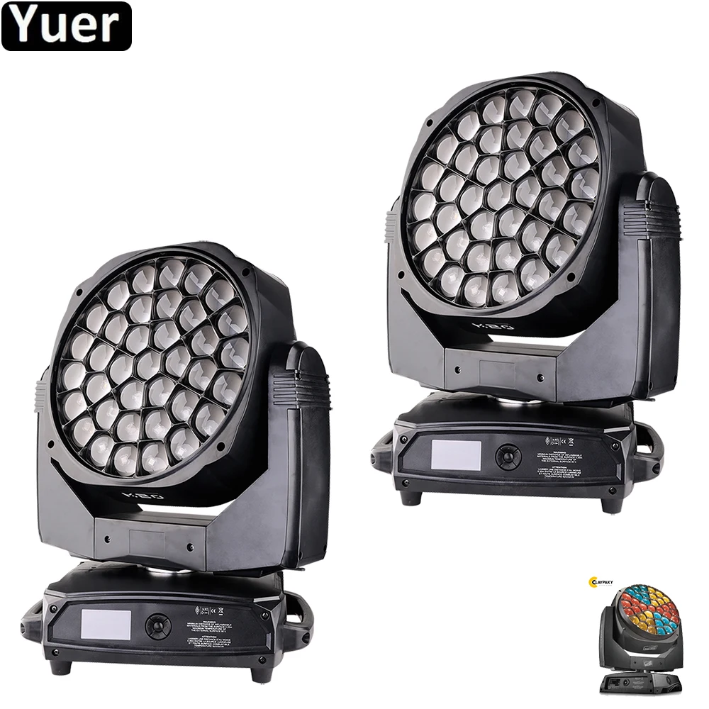 2Pcs/Lot Professional Music Stage Light K20 37x15W LED Big Bee Eye Moving Head Light Wash Beam Spectacular Graphic Effects Light
2Pcs/Lot Professional Music Stage Light K20 37x15W LED Big Bee Eye Moving Head Light Wash Beam Spectacular Graphic Effects Light
