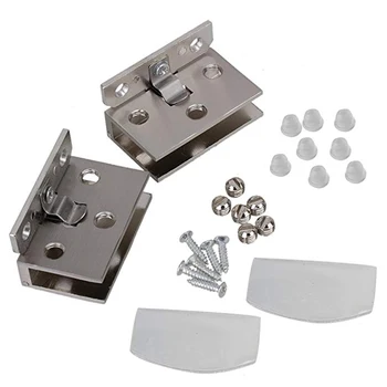 2PCS Stainless Steel Cabinet Bathroom Wall to Glass Clamp Hinge Fit for 10mm Thick Door
2PCS Stainless Steel Cabinet Bathroom Wall to Glass Clamp Hinge Fit for 10mm Thick Door