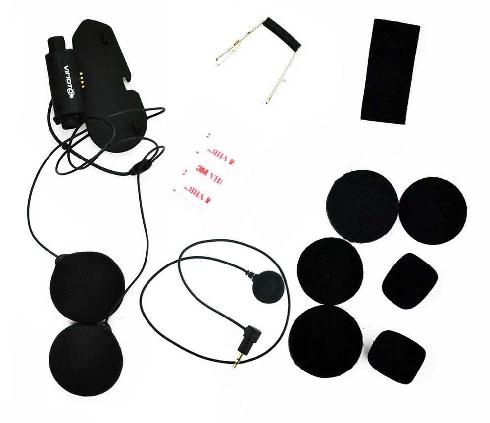 Motorcycle Bluetooth Helmet Headset Base Accessories Kit Soft Earphone Earpiece Mic Speakers for Vimoto V6 V3 Full Face Helmets
Motorcycle Bluetooth Helmet Headset Base Accessories Kit Soft Earphone Earpiece Mic Speakers for Vimoto V6 V3 Full Face Helmets
