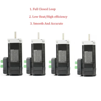 4pcs/ Lot Nema23 0.6Nm 188W Integration DC Servo Drive+ Motor for Imaging Recognization High Precision Low Vibration
4pcs/ Lot Nema23 0.6Nm 188W Integration DC Servo Drive+ Motor for Imaging Recognization High Precision Low Vibration