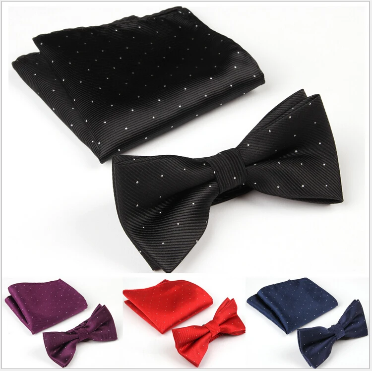 Fashion Bowtie Men Vintage Wedding Dress Suits Bow Tie Pocket Square Handkerchief Set Lote ButterflyBowtie Handkerchief Set
Fashion Bowtie Men Vintage Wedding Dress Suits Bow Tie Pocket Square Handkerchief Set Lote ButterflyBowtie Handkerchief Set