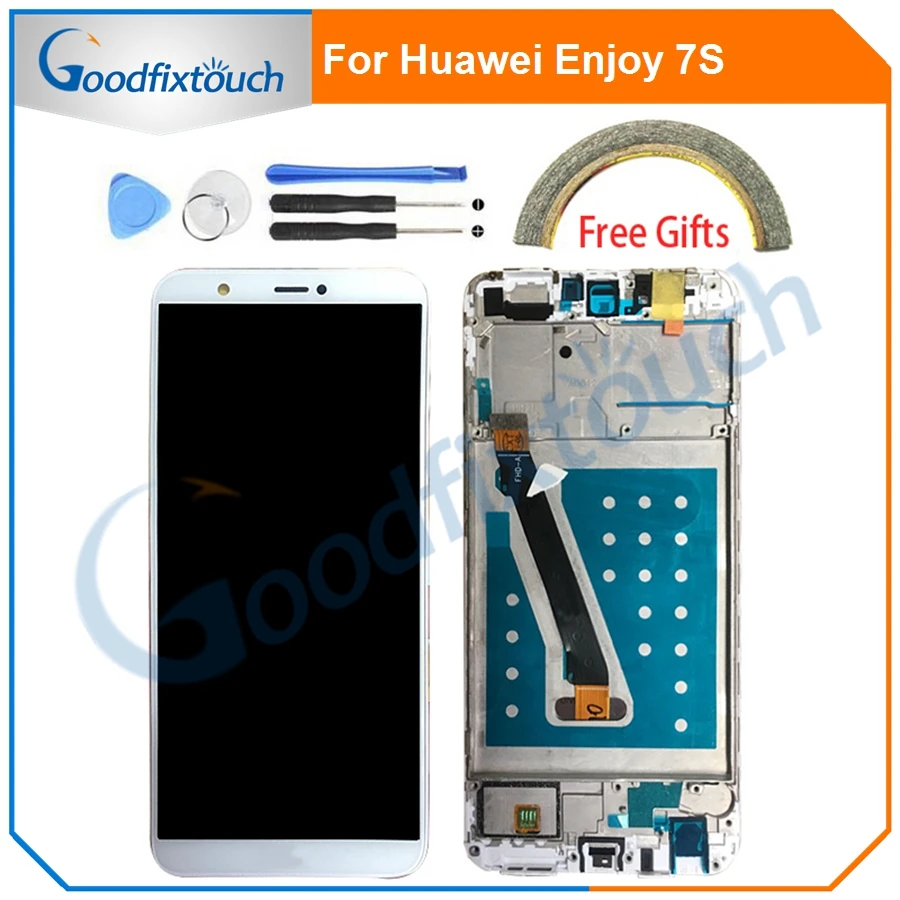 For Huawei P Smart Enjoy 7S LCD Display Touch Screen Digitizer Assembly With Frame For Huawei P Smart LCD FIG LX1 L21 L22
For Huawei P Smart Enjoy 7S LCD Display Touch Screen Digitizer Assembly With Frame For Huawei P Smart LCD FIG LX1 L21 L22