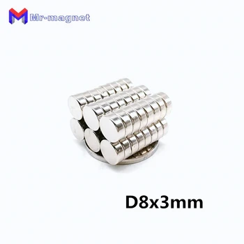 High quality 100pcs 8x3mm permanant neodymium 8x3 magnets D8x3mm N35 with Nickel plating magnet 8mmx3mm, 8*3mm magnet 8x3
High quality 100pcs 8x3mm permanant neodymium 8x3 magnets D8x3mm N35 with Nickel plating magnet 8mmx3mm, 8*3mm magnet 8x3