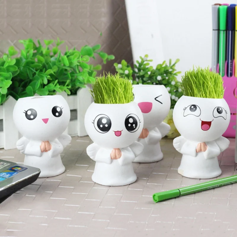 Flowerpot Plant Pot Cute Girl Boy Angel Flower Planter Home Garden Mini Bonsai Cactus Flower Pots
Flowerpot Plant Pot Cute Girl Boy Angel Flower Planter Home Garden Mini Bonsai Cactus Flower Pots
