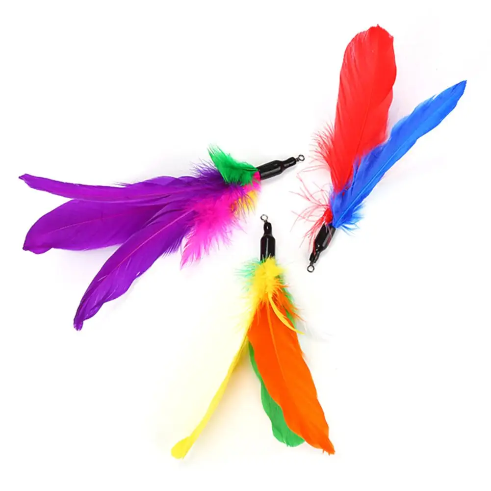 Cat Teaser Replacement Head Set 3 Different Colors Artificial Feather Replacement Head Two Sections Assembly Rod Random Color De
Cat Teaser Replacement Head Set 3 Different Colors Artificial Feather Replacement Head Two Sections Assembly Rod Random Color De