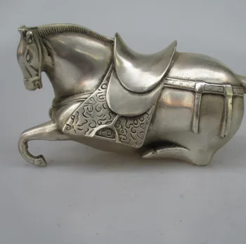Antique antiques Collectible Decorated Old Handwork Tibet Silver Carved Tang Horse Statue/ Sculpture
Antique antiques Collectible Decorated Old Handwork Tibet Silver Carved Tang Horse Statue/ Sculpture