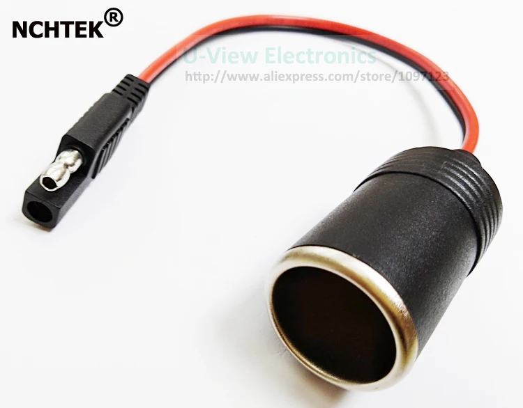 NCHTEK SAE to Car Cigarette Lighter Female Socket Jack Adapter Cable About 30CM/Free DHL Shipping/100PCS
NCHTEK SAE to Car Cigarette Lighter Female Socket Jack Adapter Cable About 30CM/Free DHL Shipping/100PCS