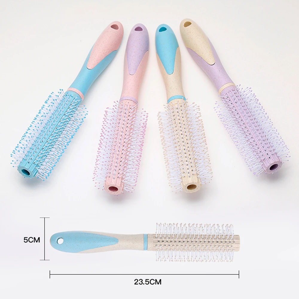 1 Piece Portable Curly Hair Comb Anti-static Round Brush Handle Hair Styling Comb
1 Piece Portable Curly Hair Comb Anti-static Round Brush Handle Hair Styling Comb