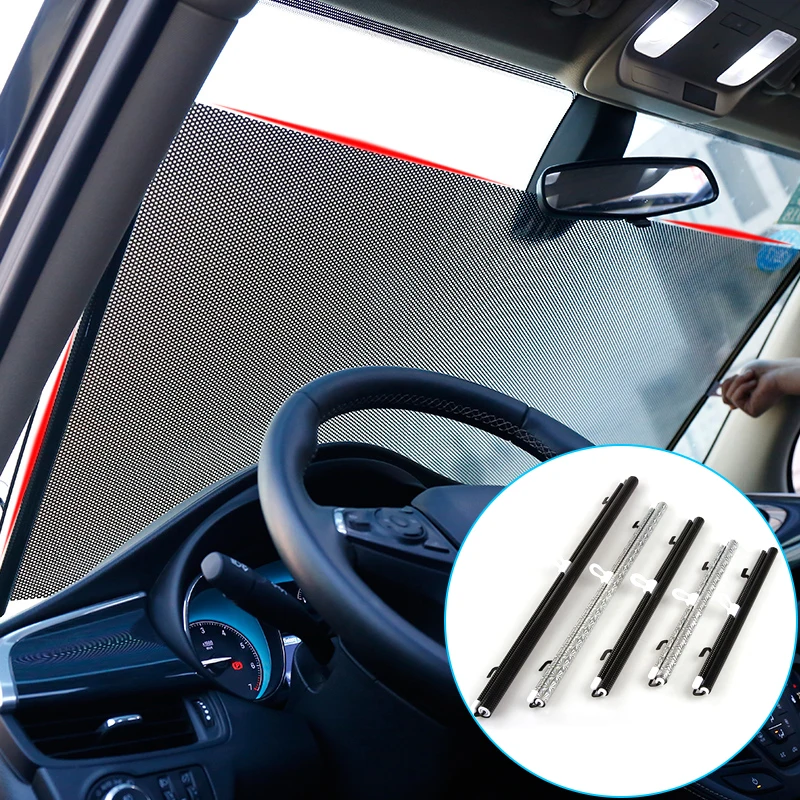 Car Styling PVC Retractable Car Windshield Visor Sun Shade Auto Front Rear Side Window Blinds Sunshades Automobiles Accessories
Car Styling PVC Retractable Car Windshield Visor Sun Shade Auto Front Rear Side Window Blinds Sunshades Automobiles Accessories