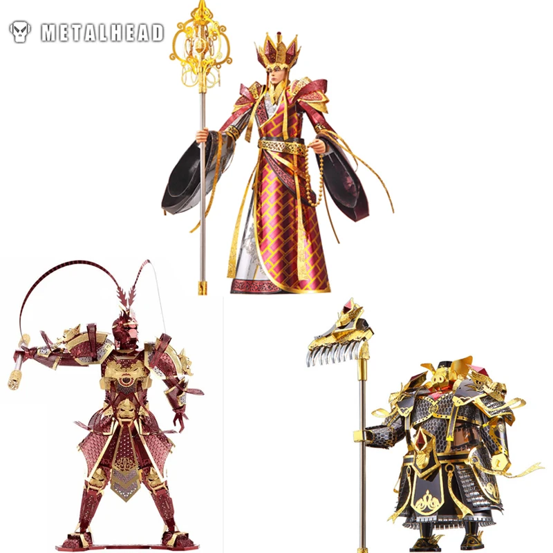 3D Metal Puzzle Creative The Holy Monk Of Tang The Monkey King Laser Cutting Assemble Model Jigsaw Educational Toys For Adults
3D Metal Puzzle Creative The Holy Monk Of Tang The Monkey King Laser Cutting Assemble Model Jigsaw Educational Toys For Adults