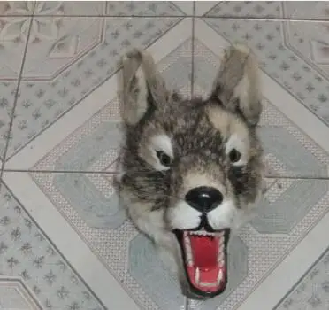 WYZHY simulation wolf head creative wall pendant simulation fur animal interior decoration home model decoration
WYZHY simulation wolf head creative wall pendant simulation fur animal interior decoration home model decoration