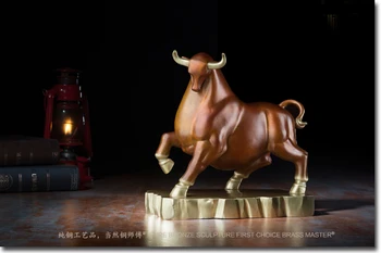 25CM Large # BEST GIFT # Unique business ART statue home office Auspicious stock market Bull # Color Brass Lucky Bull statue
25CM Large # BEST GIFT # Unique business ART statue home office Auspicious stock market Bull # Color Brass Lucky Bull statue