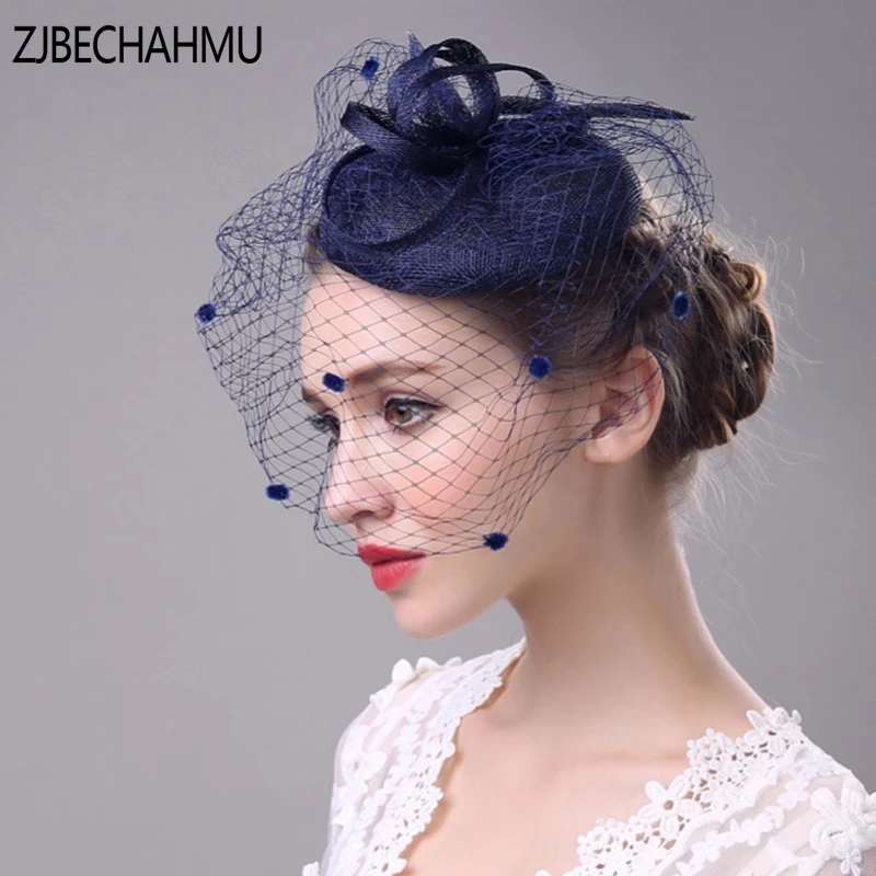 Fashuion Vintage Elegant Solid Feather Fedoras hats for women wedding For Girl Cambric party hat Banquet hat Apparel Accessories 
Fashuion Vintage Elegant Solid Feather Fedoras hats for women wedding For Girl Cambric party hat Banquet hat Apparel Accessories