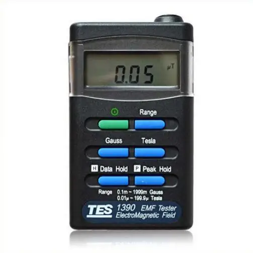 TES TES-1390 Radiation Detectors EMF Gauss Field Meter Electromagnetic Wave Tester
TES TES-1390 Radiation Detectors EMF Gauss Field Meter Electromagnetic Wave Tester