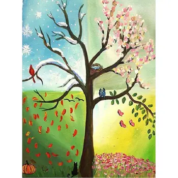 5d diy Diamond Painting cross stitch Snow tree full square diamond embroidery sparrow diamond mosaic home decor Friend gift
5d diy Diamond Painting cross stitch Snow tree full square diamond embroidery sparrow diamond mosaic home decor Friend gift