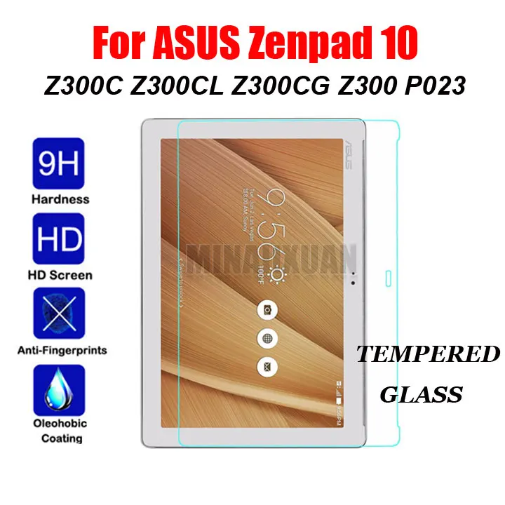 9H Tempered Glass Film For ASUS ZenPad 10 Z300 Z300C Z300CL Z300M Z300CG P023 P021 P00C Tablet Screen Protector Protective Film 
9H Tempered Glass Film For ASUS ZenPad 10 Z300 Z300C Z300CL Z300M Z300CG P023 P021 P00C Tablet Screen Protector Protective Film