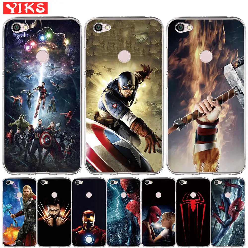 Luxury Marvel Heros Soft Silicone Phone Case For Xiaomi Redmi 3S Note 3 4 4X 5A 5 6 Plus Pro Prime Case Avengers Cover Hoesjes
Luxury Marvel Heros Soft Silicone Phone Case For Xiaomi Redmi 3S Note 3 4 4X 5A 5 6 Plus Pro Prime Case Avengers Cover Hoesjes