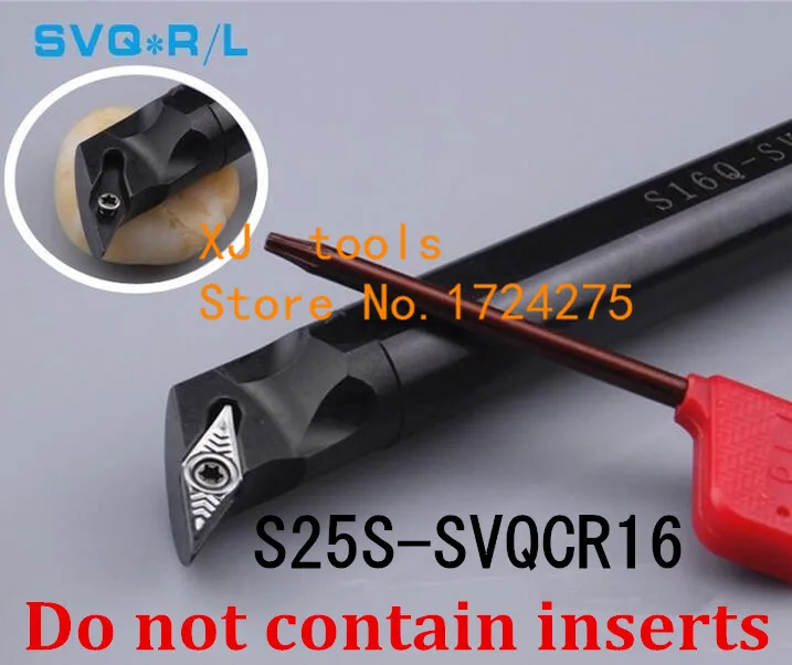 S25S-SVQCR16/S25S-SVQBR16 Cutter Turning Tools Lathe Machine Turning Tools Set Internal Turning Tool CNC Turning Tools,Internal
S25S-SVQCR16/S25S-SVQBR16 Cutter Turning Tools Lathe Machine Turning Tools Set Internal Turning Tool CNC Turning Tools,Internal