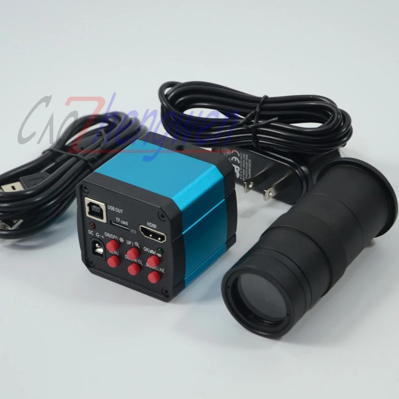 Микроскоп FYSCOPE HD 14MP HDMI 720P USB цифровой индустрии Видео Инспекции набор камеры TF