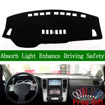 For Nissan Tiida C11 2005 2006 2007-2010 Dashboard Cover Sun Shade Non-slip Dash Mat Carpet Car Stickers Interior Accessories
For Nissan Tiida C11 2005 2006 2007-2010 Dashboard Cover Sun Shade Non-slip Dash Mat Carpet Car Stickers Interior Accessories