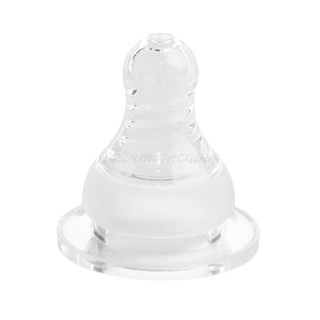 1PC Baby Silicone Soft Standard Neck Teats Natural Flow Cross Hole Nipples #T026#
1PC Baby Silicone Soft Standard Neck Teats Natural Flow Cross Hole Nipples #T026#