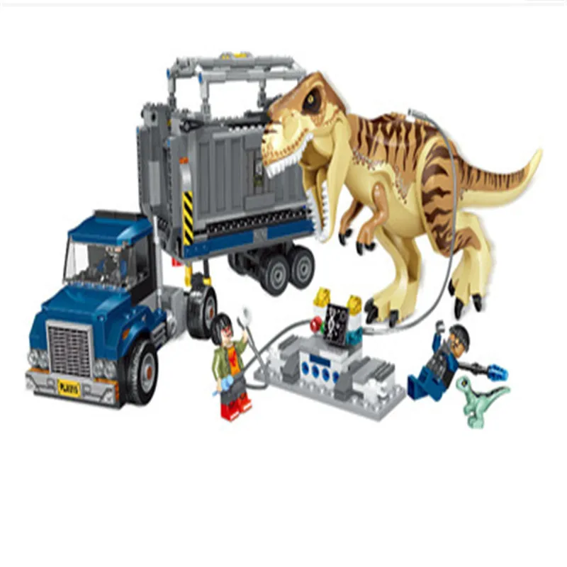 Kids Gift Dinosaur Legoings Jurassic World 2 T Rex Transport Building Blocks Indominus Jurassic Dinosaur Toys Bricks
Kids Gift Dinosaur Legoings Jurassic World 2 T Rex Transport Building Blocks Indominus Jurassic Dinosaur Toys Bricks