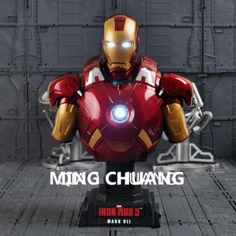 The Avengers Iron Man With LED Light Robot Robert Downey Jr. 23CM PVC Action Figure Collectible Model Toy Packed In Box J91
The Avengers Iron Man With LED Light Robot Robert Downey Jr. 23CM PVC Action Figure Collectible Model Toy Packed In Box J91