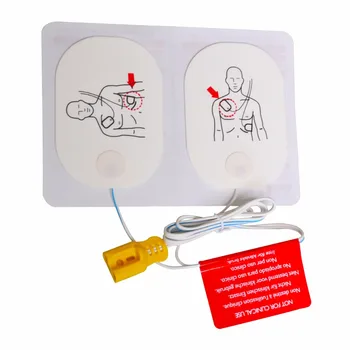 High Quality 1Pair Adult Training Replacement Pads Use With AED Training Model Universal Trainer P150 Emergency Rescue Kit
High Quality 1Pair Adult Training Replacement Pads Use With AED Training Model Universal Trainer P150 Emergency Rescue Kit