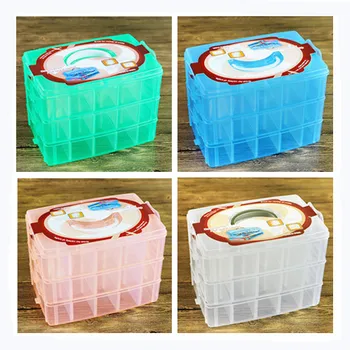 3 layers Practical Adjustable Compartment Plastic Storage Box Jewelry Earring Bead Screw Holder Case Display Organizer Container
3 layers Practical Adjustable Compartment Plastic Storage Box Jewelry Earring Bead Screw Holder Case Display Organizer Container