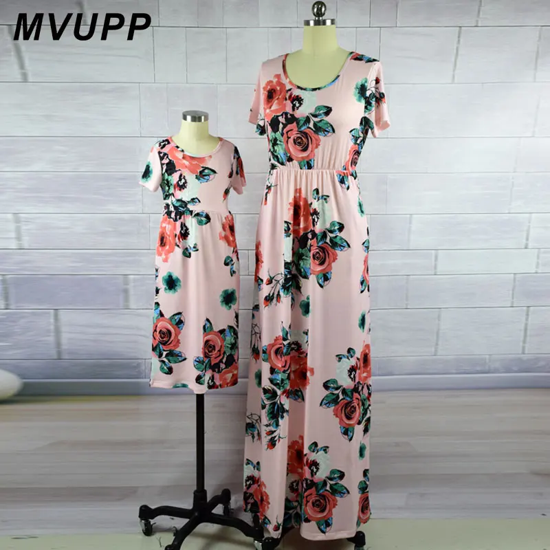 MVUPP 2019 Mommy and me dresses Mother kids Print Fashion Short Sleeve Ankle-Length Matching dress plus size New Family Look
MVUPP 2019 Mommy and me dresses Mother kids Print Fashion Short Sleeve Ankle-Length Matching dress plus size New Family Look