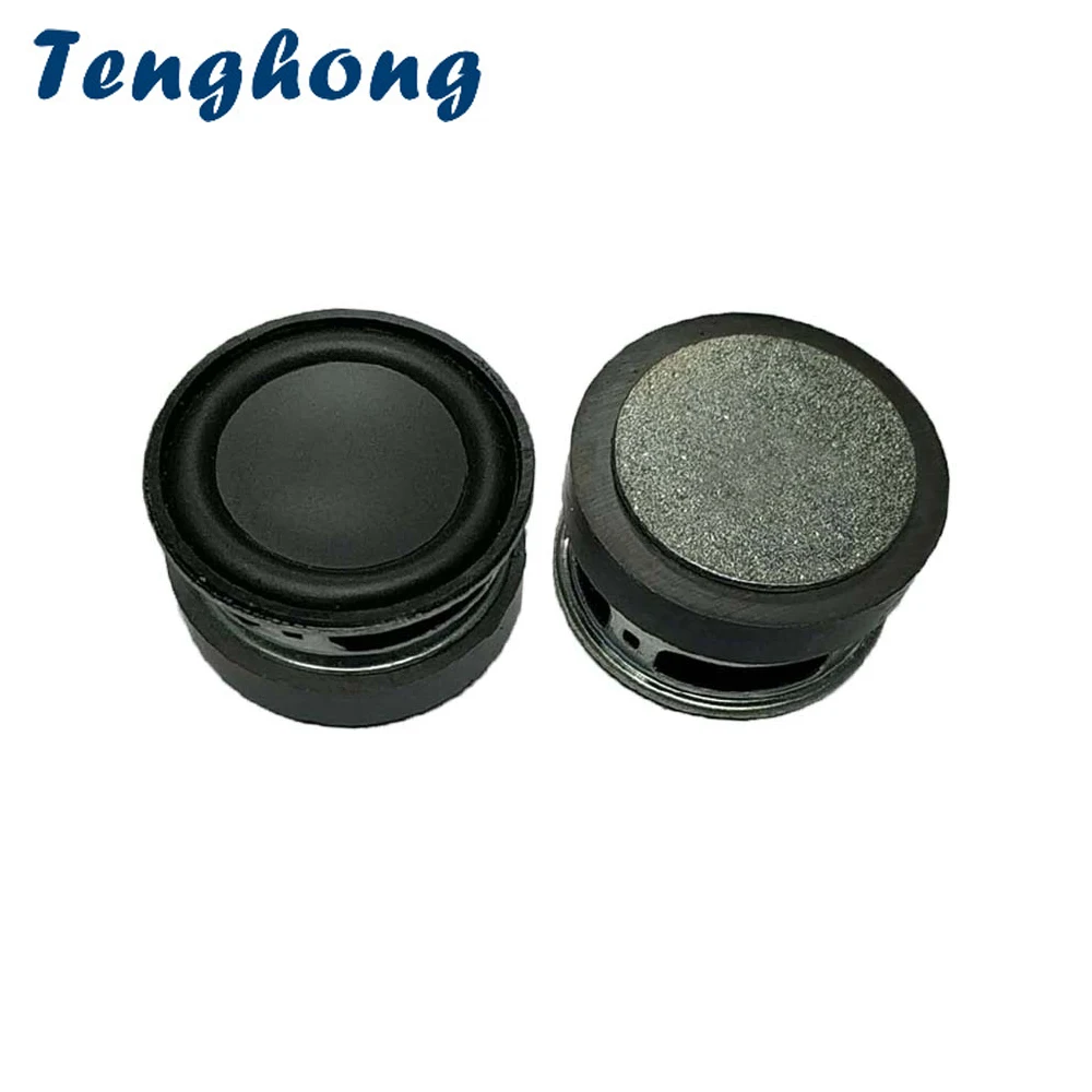Tenghong 2pcs 40MM Portable Audio Speakers 4Ohm 3W Full Range Speaker Unit For Home Theater Bluetooth Loudspeaker Round PU Edge
Tenghong 2pcs 40MM Portable Audio Speakers 4Ohm 3W Full Range Speaker Unit For Home Theater Bluetooth Loudspeaker Round PU Edge
