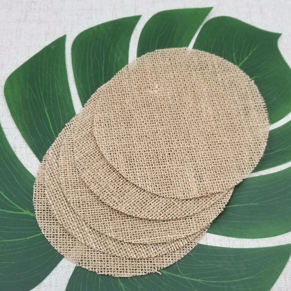 10pcs/lot Natural Jute Burlap Hessian Placemats Coasters Vintage Rustic Wedding Decoration Rural Mariage Wedding Supplies
10pcs/lot Natural Jute Burlap Hessian Placemats Coasters Vintage Rustic Wedding Decoration Rural Mariage Wedding Supplies