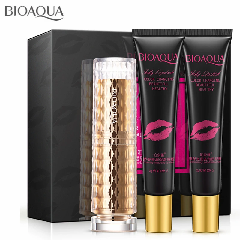 BIOAOUA Pink Moisturizing Lip Care Set Include Lip Exfoliating Gel Lips Mask Addict Lipgloss Jelly lipstick Lip Exfoliator Scrub
BIOAOUA Pink Moisturizing Lip Care Set Include Lip Exfoliating Gel Lips Mask Addict Lipgloss Jelly lipstick Lip Exfoliator Scrub
