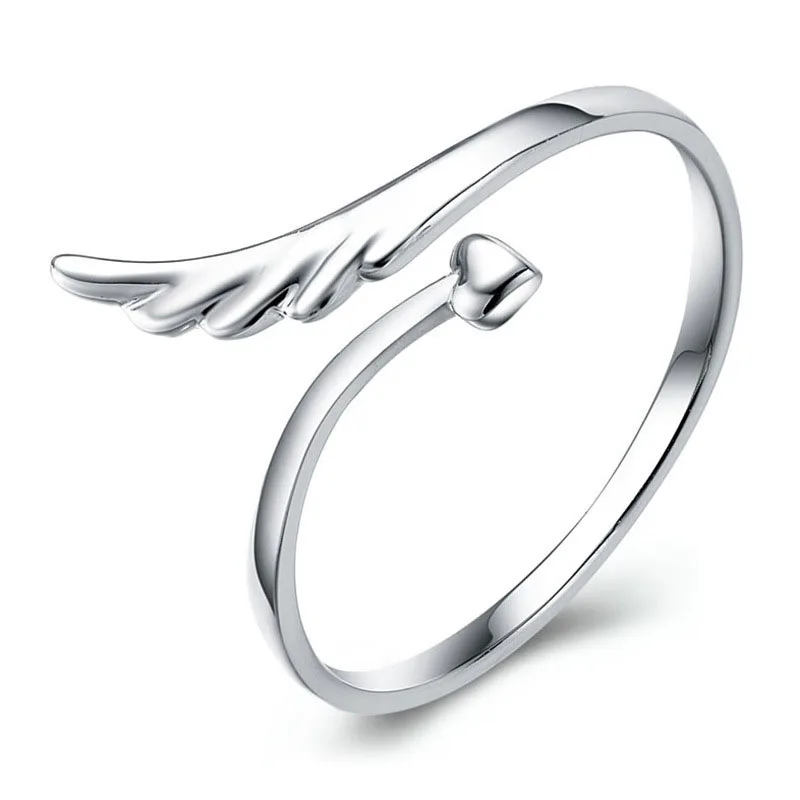 Wholesale Price Adjustable 925 Sterling Silver Rings For Women Fashion Wings Jewelry Lovers Gifts Party Accessories Chioce
Wholesale Price Adjustable 925 Sterling Silver Rings For Women Fashion Wings Jewelry Lovers Gifts Party Accessories Chioce